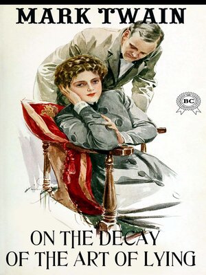 cover image of On the Decay of the Art of Lying